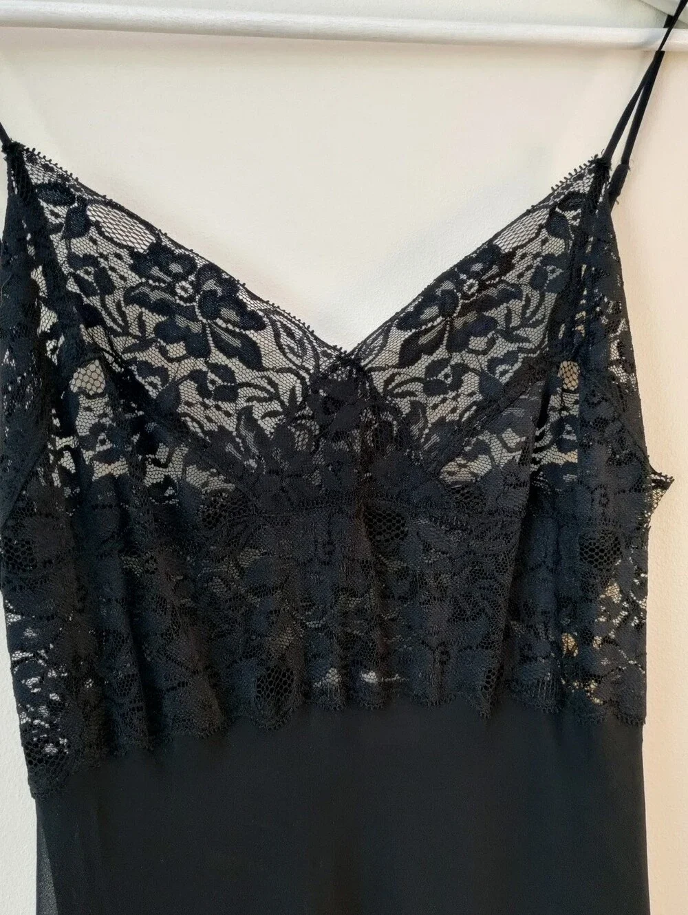 Y2k Vintage Claire's Rose 100% Silk Lingerie Gown Medium - Picture 3 of 11